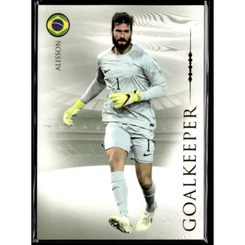 2024 Futera Unique NOSTALGIA World Football Goalkeeper #1 Alisson 