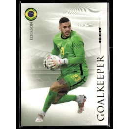   2024 Futera Unique NOSTALGIA World Football Goalkeeper #3 Ederson 