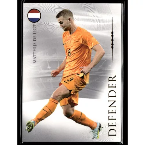2024 Futera Unique NOSTALGIA World Football Defender #12 Matthijs De Ligt 
