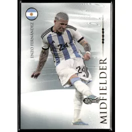   2024 Futera Unique NOSTALGIA World Football Midfielder #38 Enzo Fernández 