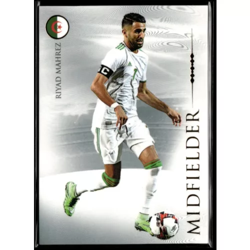 2024 Futera Unique NOSTALGIA World Football Midfielder #47 Riyad Mahrez 