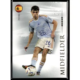   2024 Futera Unique NOSTALGIA World Football Midfielder #51 Pedri 