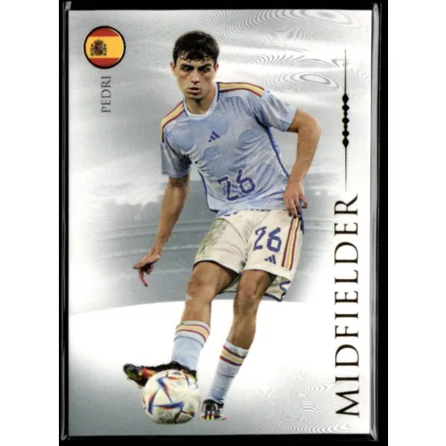2024 Futera Unique NOSTALGIA World Football Midfielder #51 Pedri 