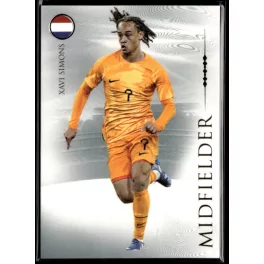  2024 Futera Unique NOSTALGIA World Football Midfielder #56 Xavi Simons 
