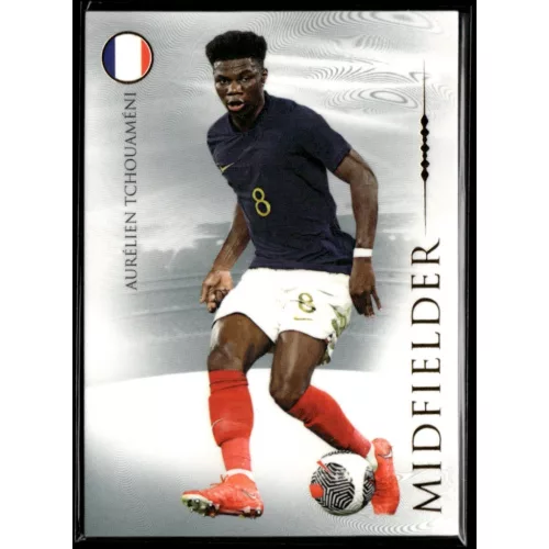 2024 Futera Unique NOSTALGIA World Football Midfielder #57 Aurélien Tchouaméni 