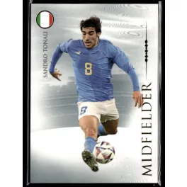   2024 Futera Unique NOSTALGIA World Football Midfielder #58 Sandro Tonali 