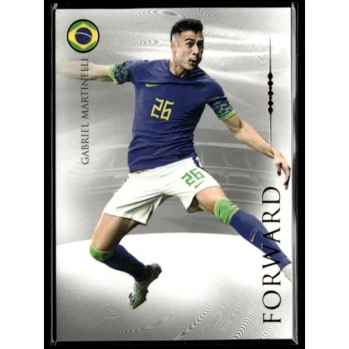 2024 Futera Unique NOSTALGIA World Football Forward #78 Gabriel Martinelli 