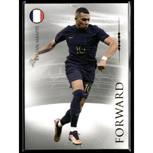 2024 Futera Unique NOSTALGIA World Football Forward #80 Kylian Mbappé 