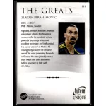 2024 Futera Unique NOSTALGIA World Football The Greats #111 Zlatan Ibrahimović 