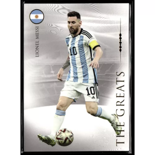 2024 Futera Unique NOSTALGIA World Football The Greats #114 Lionel Messi 