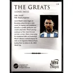 2024 Futera Unique NOSTALGIA World Football The Greats #114 Lionel Messi 