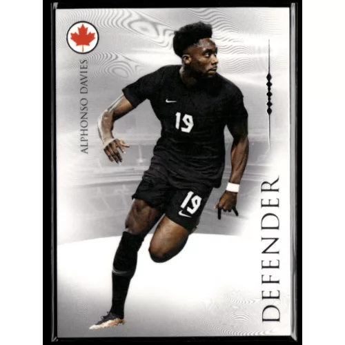 2024 Futera Unique NOSTALGIA World Football Defender - SILVER #11 Alphonso Davies 