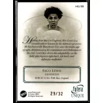 2024 Futera Unique NOSTALGIA World Football Heritage - Turquoise #HG100 Rico Lewis 