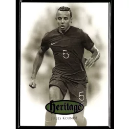   2024 Futera Unique NOSTALGIA World Football Heritage - Amethyst #HG018 Jules Koundé 
