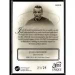 2024 Futera Unique NOSTALGIA World Football Heritage - Amethyst #HG018 Jules Koundé 