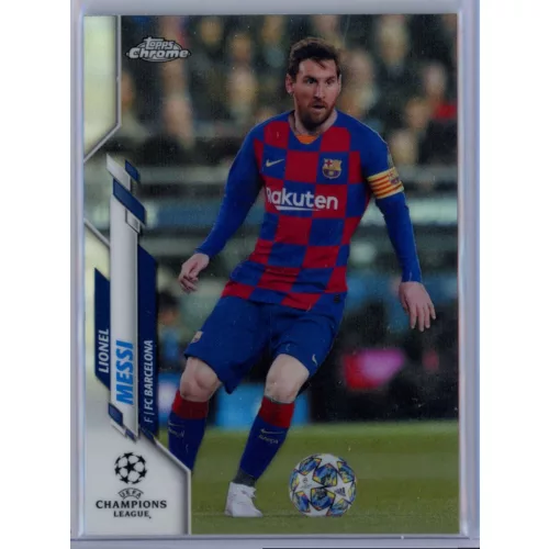 2019 Topps Chrome UEFA Champions League Refractors  #1 Lionel Messi 