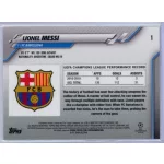 2019 Topps Chrome UEFA Champions League Speckle Refractors  #1 Lionel Messi 