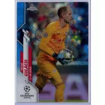 2019 Topps Chrome UEFA Champions League Blue Bubbles Refractors  #55 Peter Gulacsi 
