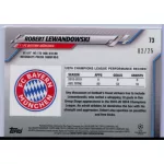 2019 Topps Chrome UEFA Champions League Orange Refractors  #73 Robert Lewandowski 