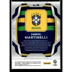 2024 Panini Prizm Copa America  #38 Gabriel Martinelli 