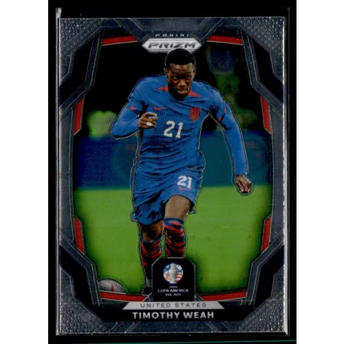 2024 Panini Prizm Copa America  #157 Timothy Weah 
