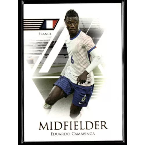 2024 Futera Unique WORLD FOOTBALL Midfielder #34 Eduardo Camavinga 