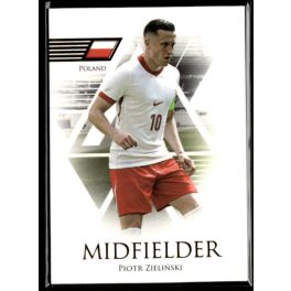  2024 Futera Unique WORLD FOOTBALL Midfielder #60 Piotr Zieliński 