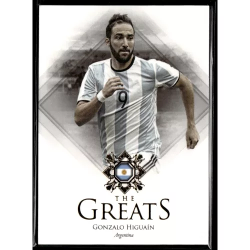 2024 Futera Unique WORLD FOOTBALL The Greats #104 Gonzalo Higuaín 