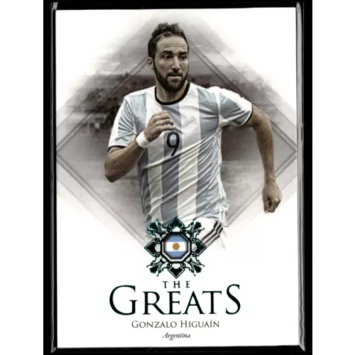 2024 Futera Unique WORLD FOOTBALL The Greats - TURQUOISE #104 Gonzalo Higuaín 