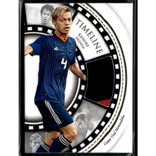 2024 Futera Unique WORLD FOOTBALL TIMELINE - PATCH #TL06 Keisuke Honda 