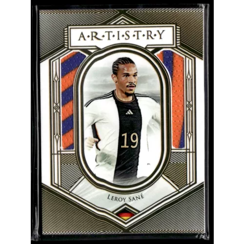 2024 Futera Unique WORLD FOOTBALL ARTISTRY - PATCH #AT28 Leroy Sane 