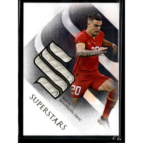 2024 Futera Unique WORLD FOOTBALL SUPERSTARS #SS13 Sergej Milinkovic-Savic 