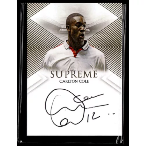2024 Futera Unique WORLD FOOTBALL SUPREME INK #ASP14 Carlton Cole 