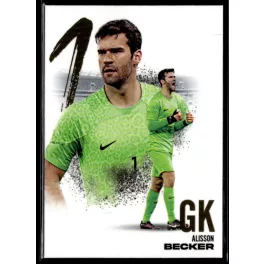 2024 Futera FX WORLD FOOTBALL Goalkeeper #1 Alisson Becker 