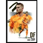 2024 Futera FX WORLD FOOTBALL Defender #15 Matthijs de Ligt 