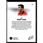 2024 Futera FX WORLD FOOTBALL Defender #27 Kim Min-jae 