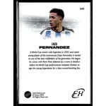 2024 Futera FX WORLD FOOTBALL Midfielder #49 Enzo Fernandez 