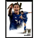 2024 Futera FX WORLD FOOTBALL Forward #75 Federico Chiesa 