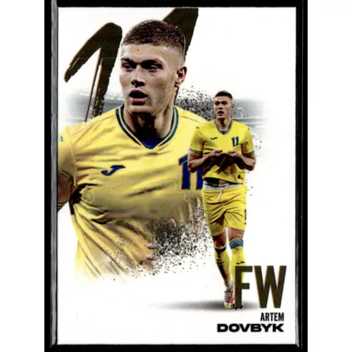 2024 Futera FX WORLD FOOTBALL Forward #77 Artem Dovbyk 