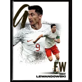   2024 Futera FX WORLD FOOTBALL Forward #88 Robert Lewandowski 