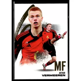 2024 Futera FX WORLD FOOTBALL NEXT #112 Arthur Vermeeren 