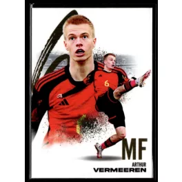 2024 Futera FX WORLD FOOTBALL NEXT #112 Arthur Vermeeren 