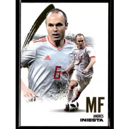   2024 Futera FX WORLD FOOTBALL The Greats #117 Andrés Iniesta 