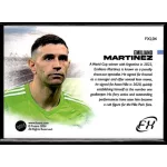 2024 Futera FX WORLD FOOTBALL Landscape #FXL04 Emiliano Martínez 