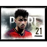 2024 Futera FX WORLD FOOTBALL Landscape #FXL34 Pedri 