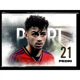 2024 Futera FX WORLD FOOTBALL Landscape #FXL34 Pedri 