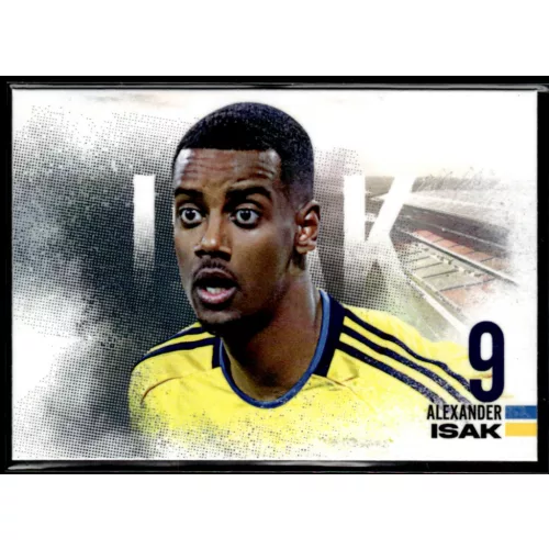 2024 Futera FX WORLD FOOTBALL Landscape - RUBY #FXL51 Alexander Isak 