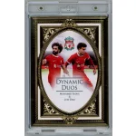 2024 Futera Liverpool XL Collection DYNAMIC DUOS #LDXL04 Mohamed Salah/Luis Díaz 