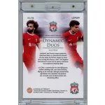 2024 Futera Liverpool XL Collection DYNAMIC DUOS #LDXL04 Mohamed Salah/Luis Díaz 