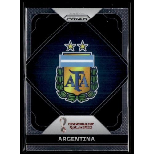 2022 Panini Prizm FIFA World Cup Qatar Team Badges  #1 Argentina 